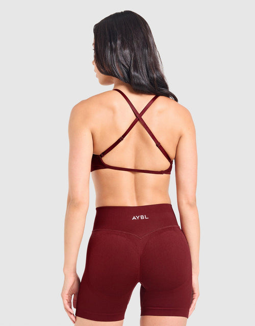 สปอร์ตบราผู้หญิง Adapt Seamless Strappy