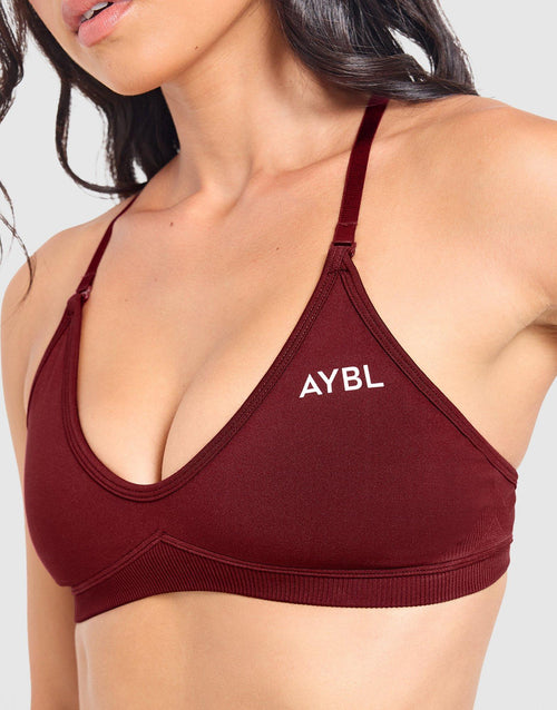 สปอร์ตบราผู้หญิง Adapt Seamless Strappy