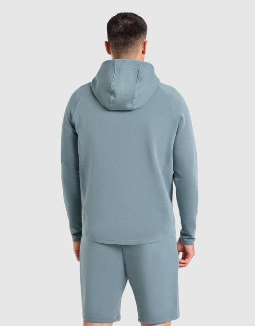 เสื้อฮู้ดดี้ผู้ชาย Reinforce Performance 1/2 Zip