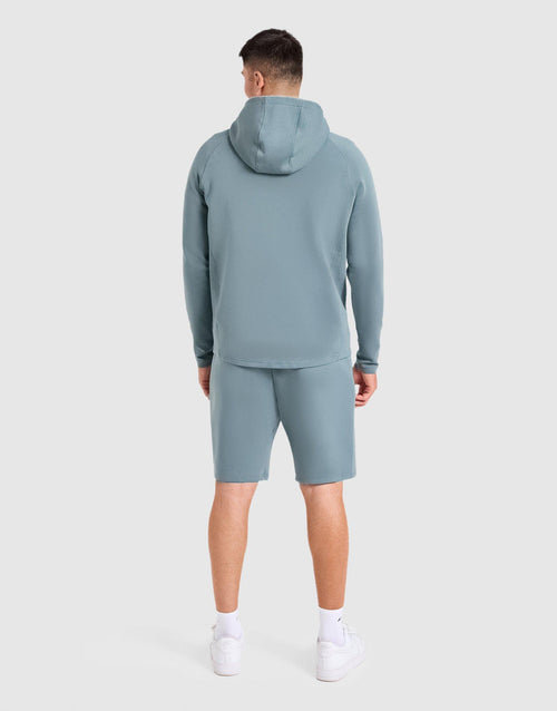 เสื้อฮู้ดดี้ผู้ชาย Reinforce Performance 1/2 Zip