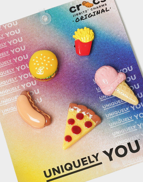 ที่ติดรองเท้า Mini 3D Food Jibbitz (5 ชิ้น)