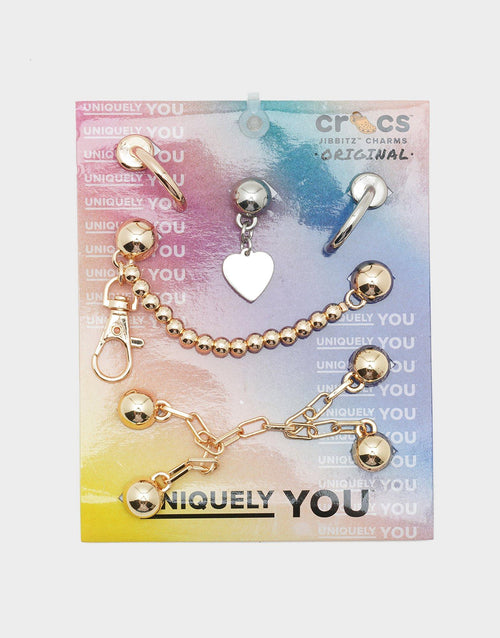 ที่ติดรองเท้า Cool Girl Festival Jibbitz (5 ชิ้น)