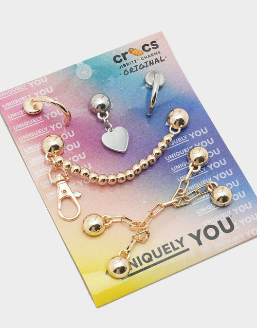 ที่ติดรองเท้า Cool Girl Festival Jibbitz (5 ชิ้น)