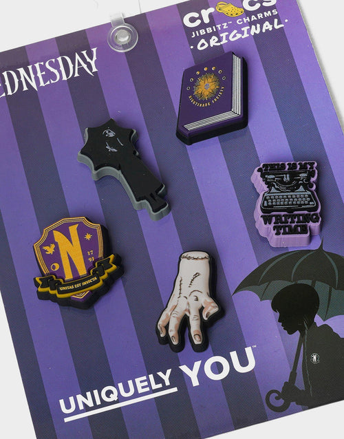 ที่ติดรองเท้า Addam's Family Jibbitz (5 ชิ้น)