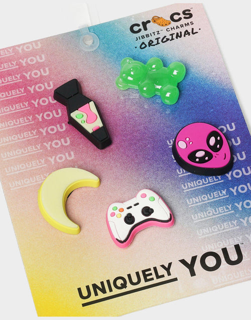 ที่ติดรองเท้า Night Gamer Jibbitz (5 ชิ้น)