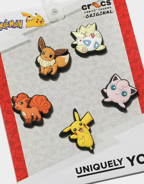 ที่ติดรองเท้า Pokémon Character Jibbitz (5 ชิ้น)