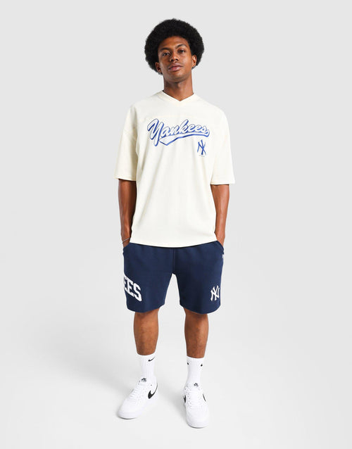เสื้อยืดผู้ชาย Slogan NY Yankees