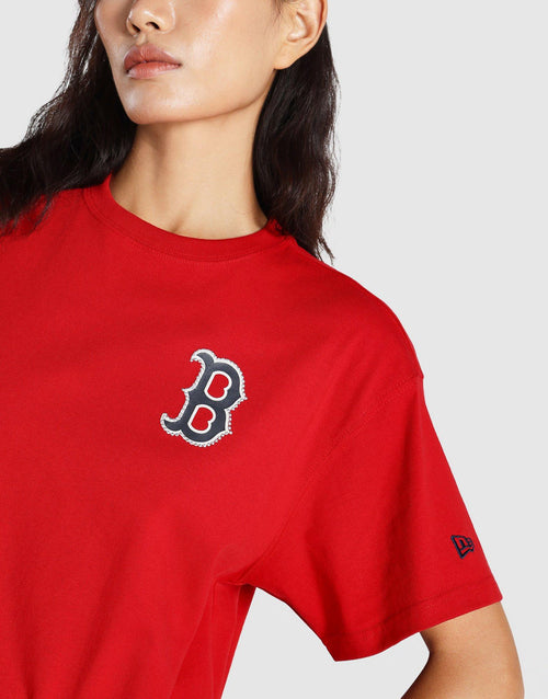 ชุดเดรสเสื้อยืดผู้หญิง Boston Red Sox