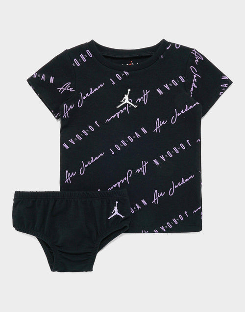 ชุดเซ็ตเด็กวัยหัดเดิน Jordan ESSENTIALS All Over Print DRESS