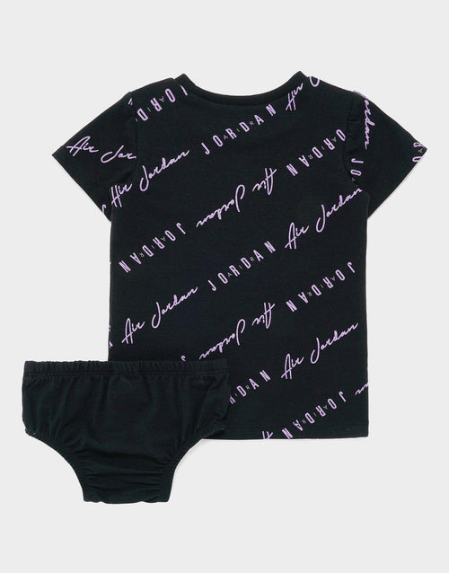 ชุดเซ็ตเด็กวัยหัดเดิน Jordan ESSENTIALS All Over Print DRESS