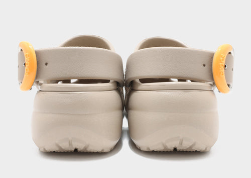 รองเท้าแตะผู้หญิง Classic Platform Dipped Buckle Clog