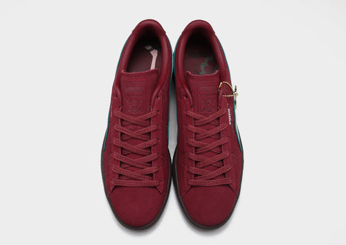 x One Piece รองเท้าผู้ชาย Suede Red-Haired Shanks