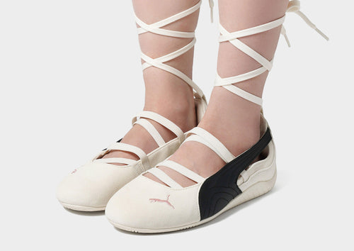 x ROSÉ รองเท้าผู้หญิง Speedcat Ballet Suede