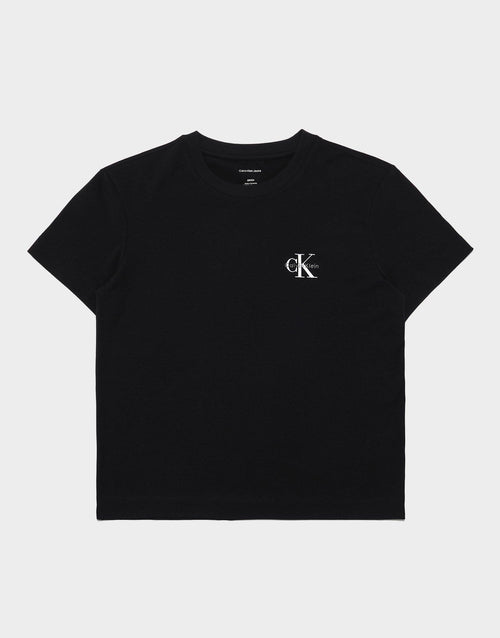 เสื้อยืดผู้หญิง Core Essentials Monogram Embroidery