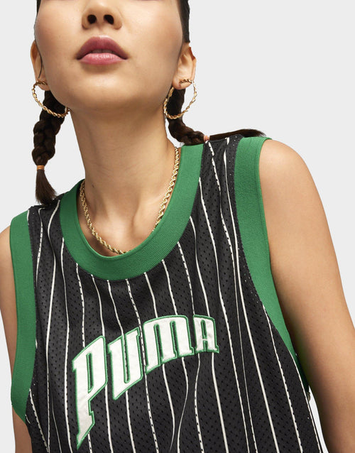 x IVE ชุดเดรสผู้หญิง TEAM Mesh Tank