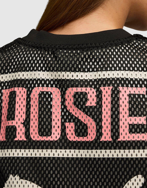x ROSÉ เสื้อกล้ามผู้หญิง Relaxed Mesh