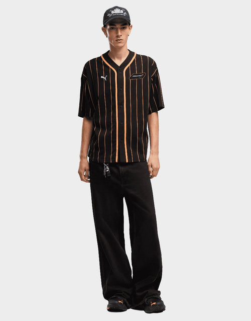 เสื้อแขนสั้นผู้ชาย McLAREN Racing Oversized Baseball Jersey