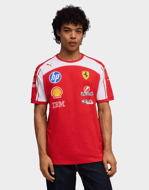 เสื้อแขนสั้นผู้ชาย Scuderia Ferrari