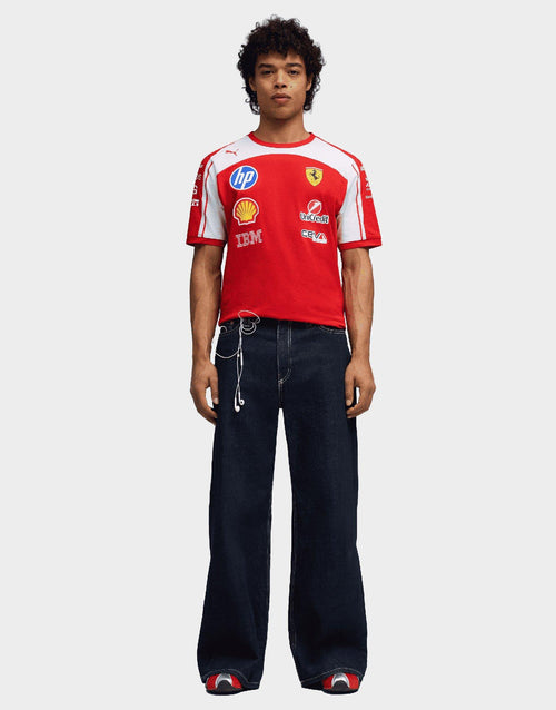เสื้อแขนสั้นผู้ชาย Scuderia Ferrari