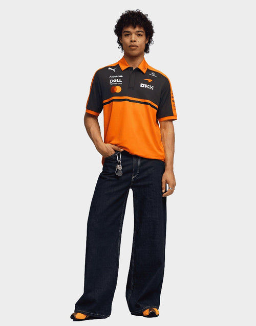 เสื้อโปโลแขนสั้นผู้ชาย McLAREN Mastercard F1 Team