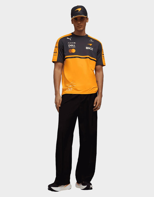 เสื้อแขนสั้นผู้ชาย McLaren Racing Replica Norris