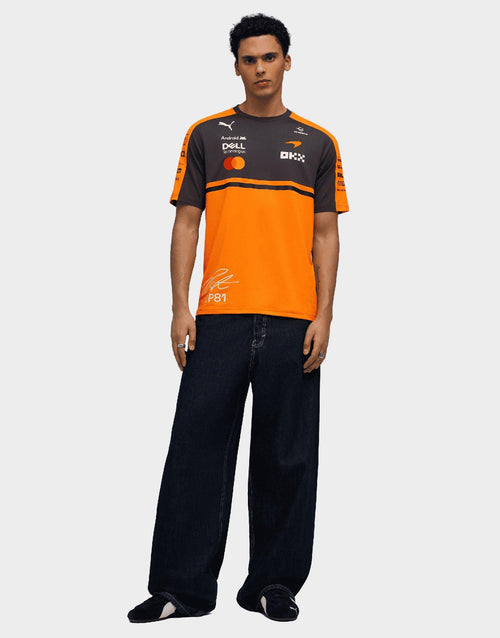 เสื้อแขนสั้นผู้ชาย McLAREN Mastercard F1 Team Piastri