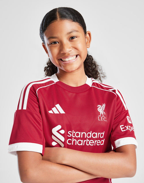 เสื้อฟุตบอลชุดเหย้าเด็กโต Liverpool FC 25/26