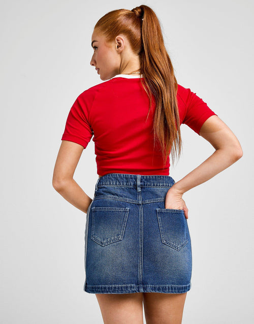 กระโปรงผู้หญิง Adicolor Denim Mini