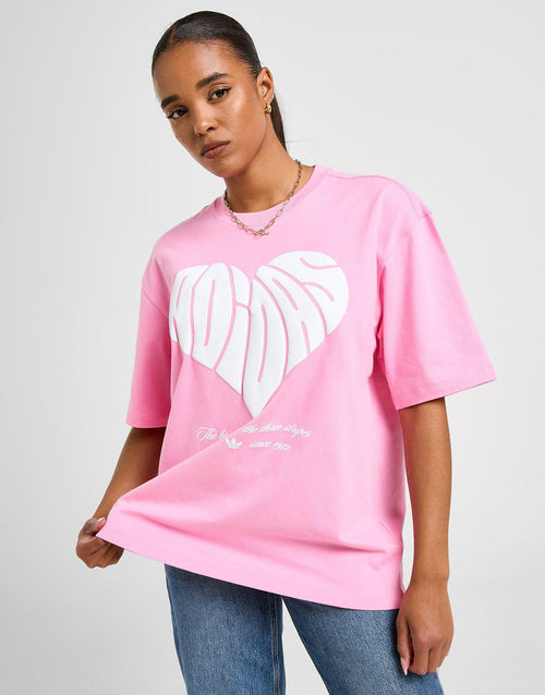เสื้อยืดผู้หญิง Heart Bubble