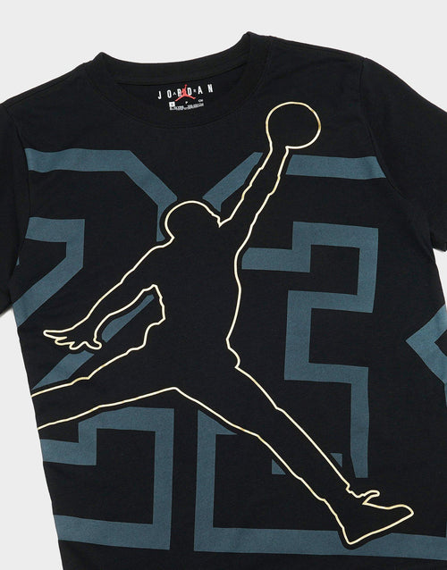 เสื้อยืดเด็กโต Shining Jumpman