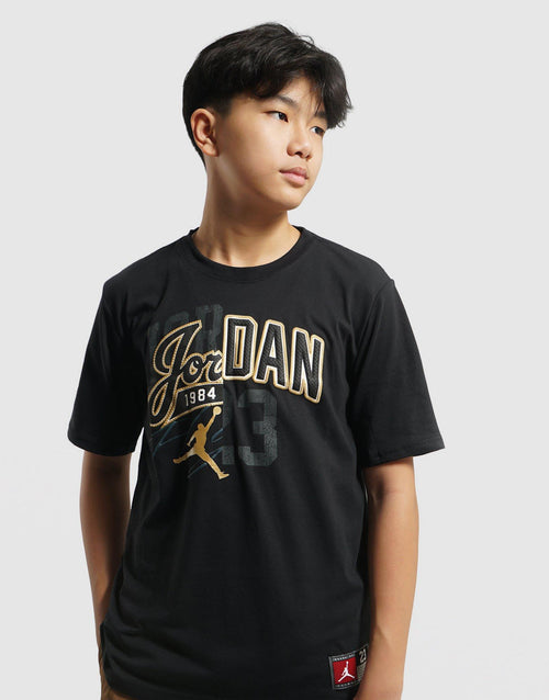เสื้อยืดเด็กโต Varsity Split