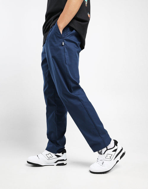 กางเกงขายาวผู้ชาย Icon Twill Tapered