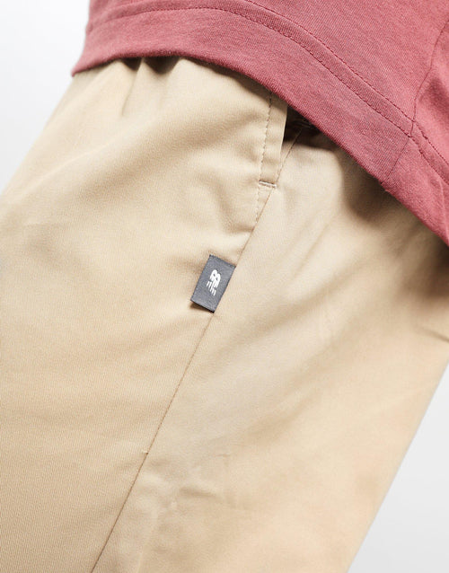 กางเกงขายาวผู้ชาย Icon Twill Tapered