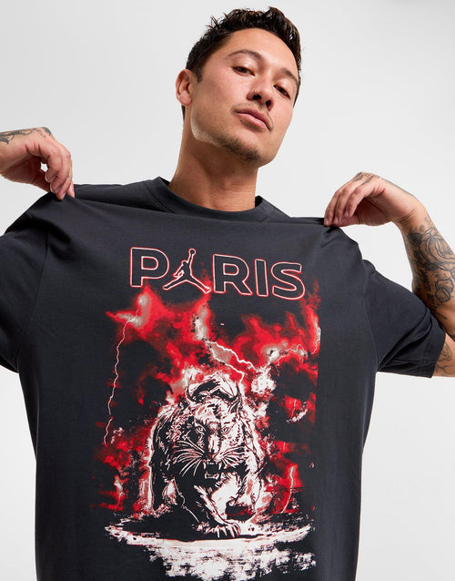 x Paris Saint-Germain เสื้อยืดผู้ชาย Graphic