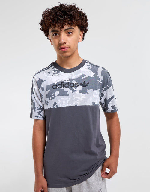 เสื้อยืดเด็กโต Poly Camo