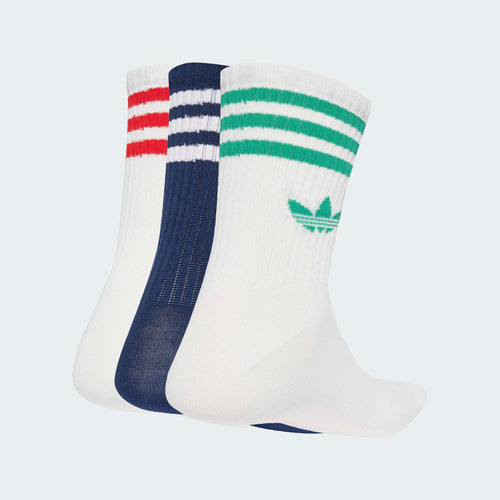ถุงเท้า 3-Stripes Crew (แพค 3)
