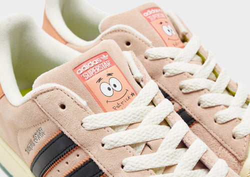 x SpongeBob รองเท้าผู้ชาย Superstar Patrick