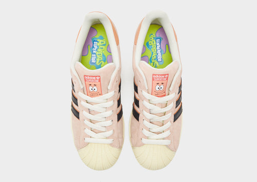 x SpongeBob รองเท้าผู้ชาย Superstar Patrick