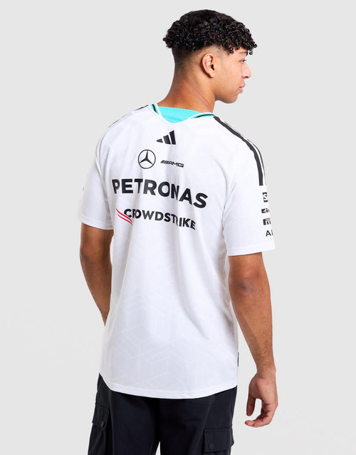 เสื้อแขนสั้นผู้ชาย Mercedes-AMG Petronas F1 Team Driver Jersey Authentic
