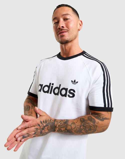 เสื้อยืดผู้ชาย 3-Stripes Slim Ringer