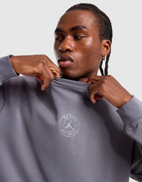 เสื้อแขนยาวผู้ชาย Hoop Fleece PSG