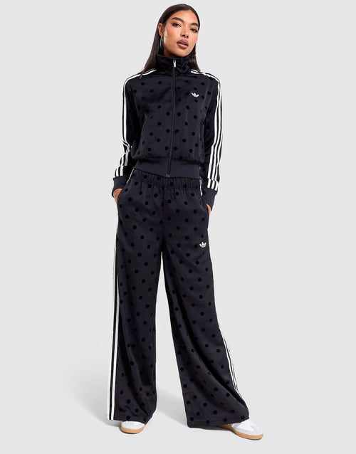 กางเกงขายาวผู้หญิง Satin Polka Dot