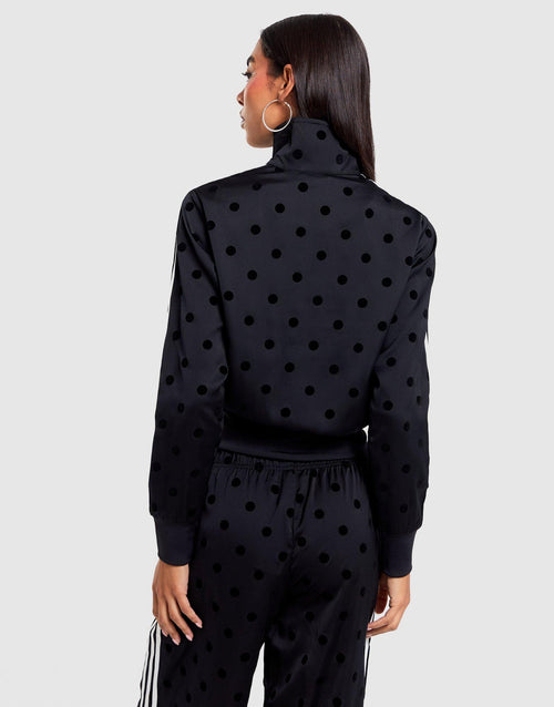 เสื้อแขนยาวผู้หญิง Satin Polka Dot