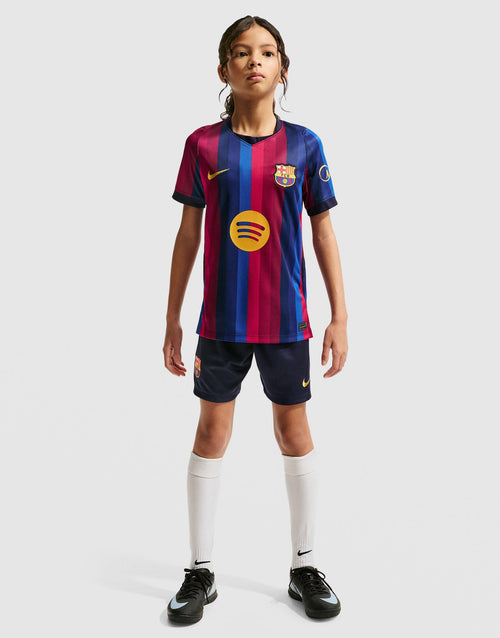 เสื้อฟุตบอลชุดเหย้าเด็กโต FC Barcelona 2026/27