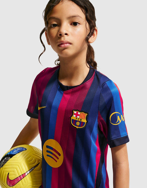 เสื้อฟุตบอลชุดเหย้าเด็กโต FC Barcelona 2026/27
