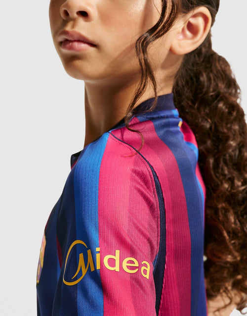เสื้อฟุตบอลชุดเหย้าเด็กโต FC Barcelona 2026/27