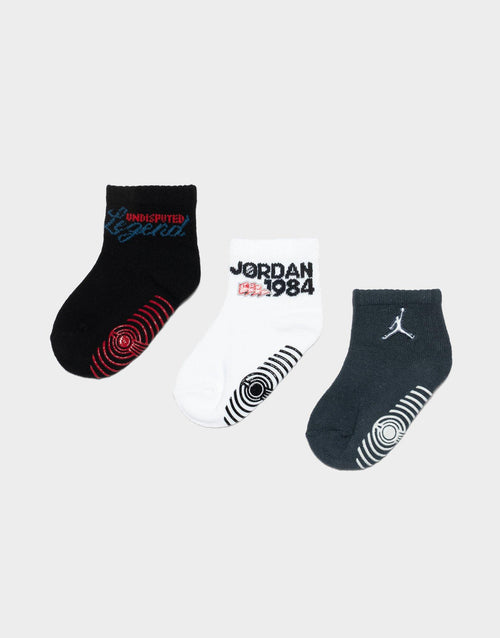 ถุงเท้าเด็กวัยหัดเดิน MJ America Quarter (แพค 3)