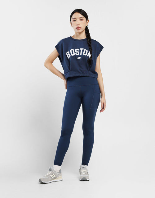 กางเกงขายาวผู้หญิง Sleek High Rise Legging 27"