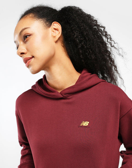 เสื้อฮู้ดดี้ผู้หญิง Athletics French Terry