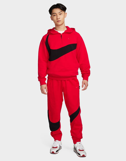 เสื้อฮู้ดดี้ผู้ชาย Swoosh 1/2-Zip Fleece